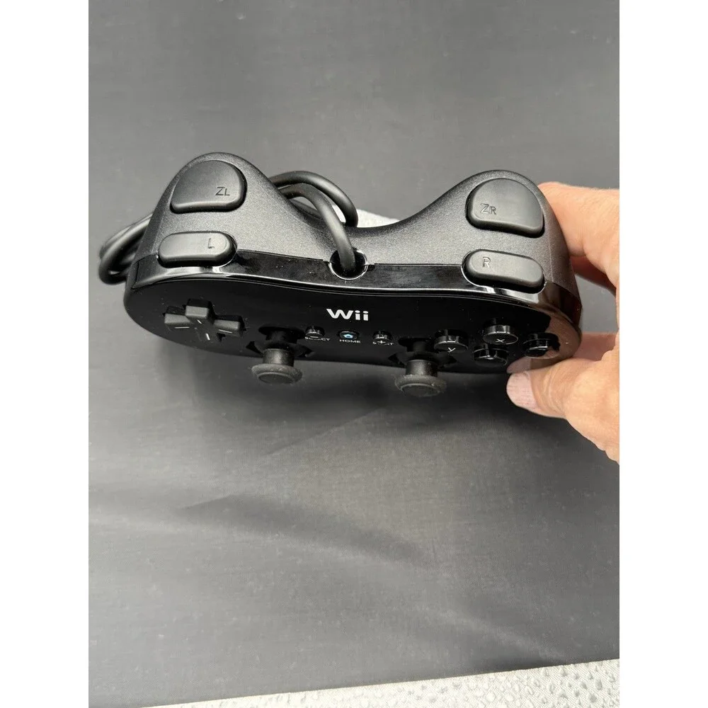 Nintendo Classic Pro Controller (RVL-005) OEM - Black - EUC